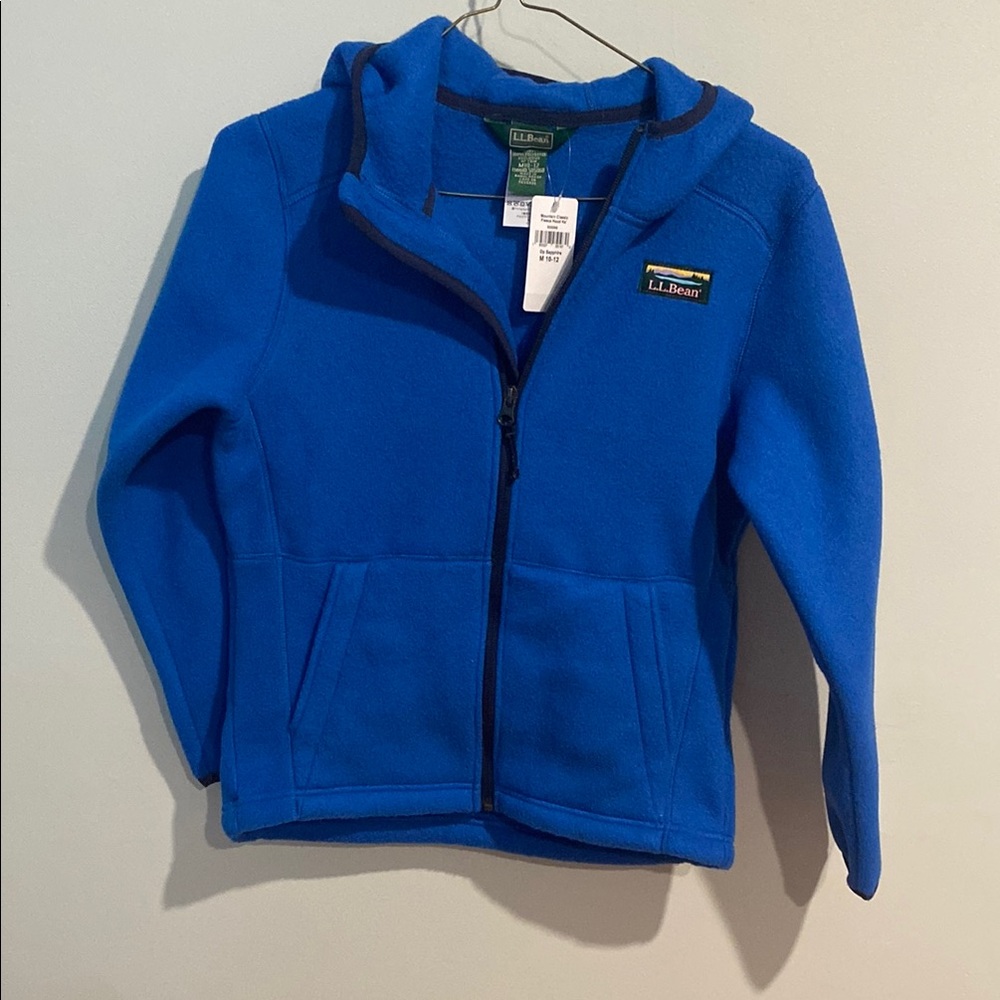 L.L. Bean Blue Sweatshirt Hoodie Casual Wear